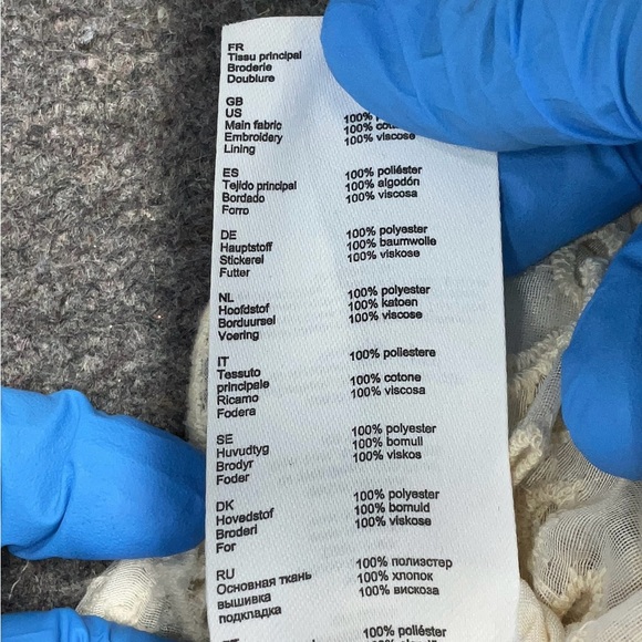 Maje Crocheted Lace Ivory Cut Out Mini Dress - Picture 8 of 8